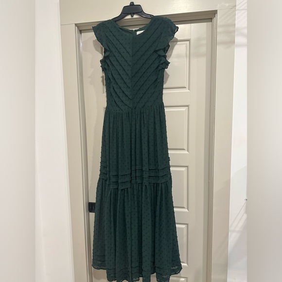 Women’s Maxi Dress In Hunter Green - Picture 1 of 3